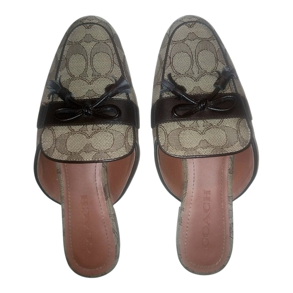 Coach Women's Brown Slip-On Loafers